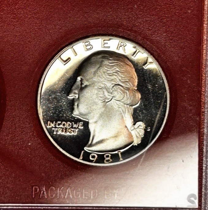 The 1981 United States Mint Proof Set Type 2