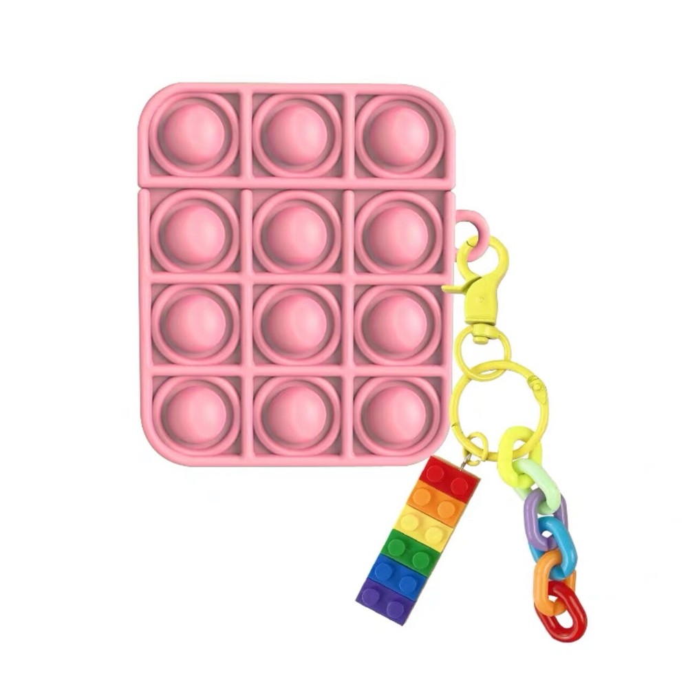 Pink Fidget Protective Case for Apple AirPods 2