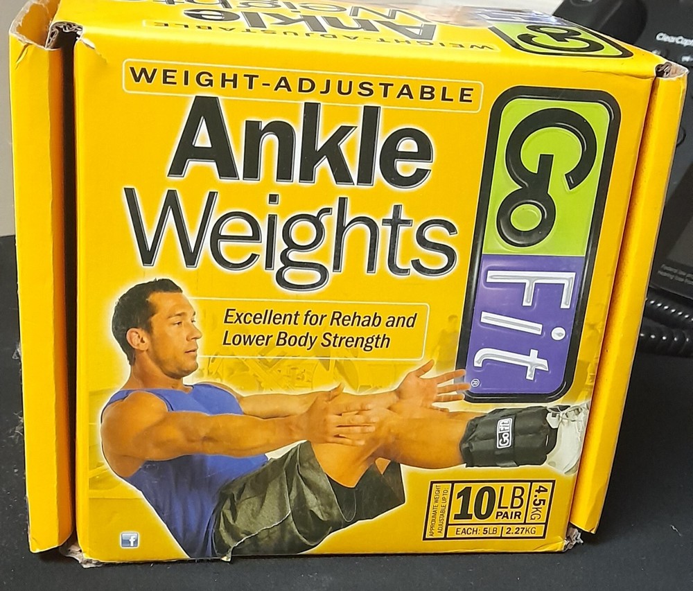 GO FIT ANKLE WEIGHTS / 10 LB. PAIR