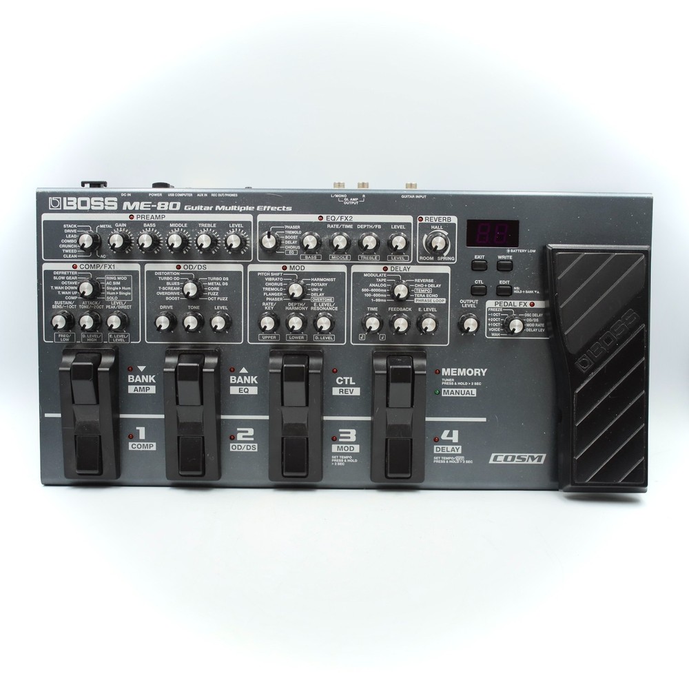 BOSS ME-80 Guitar Multiple Effects A0E3103
