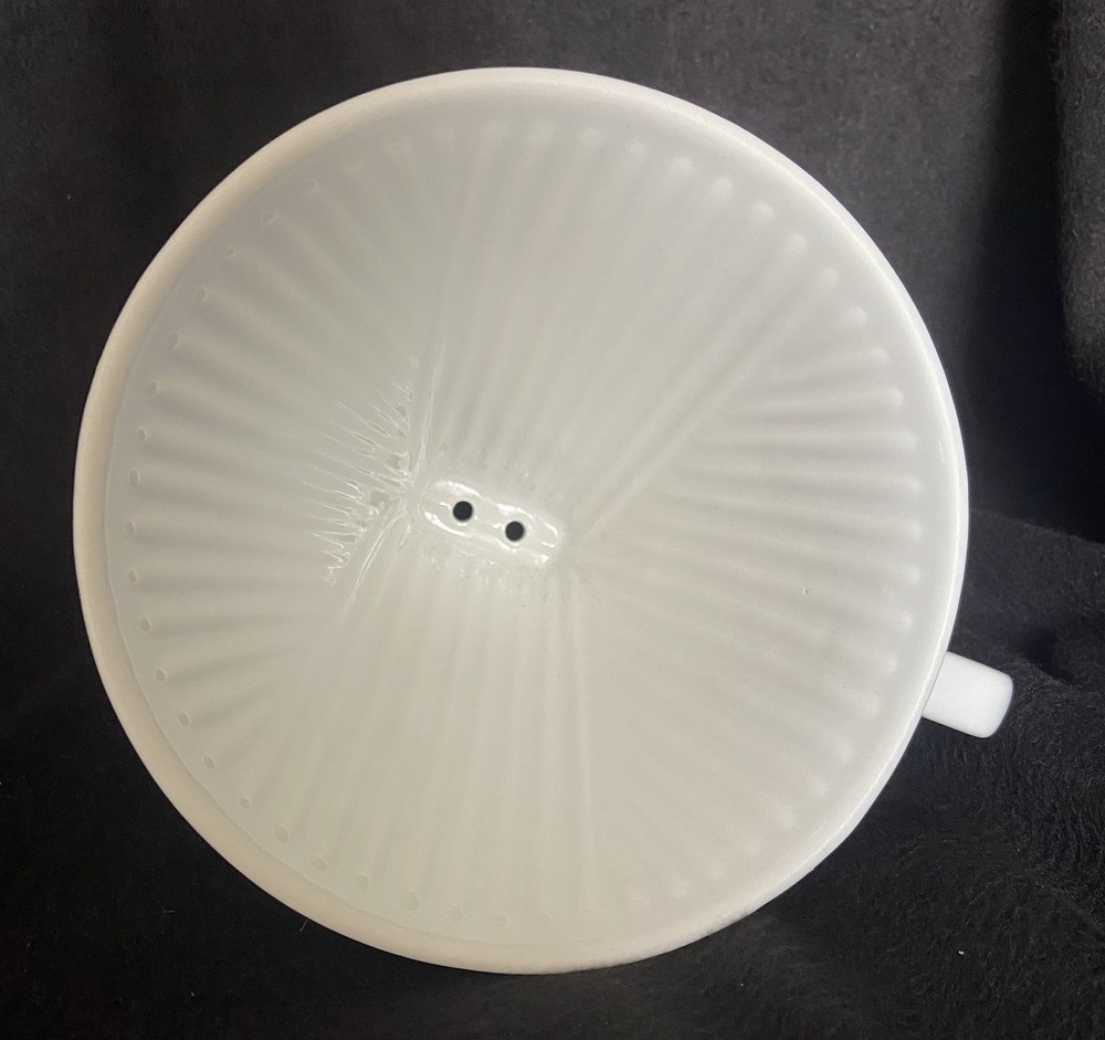 Cilio Ceramic Coffee Filter White Size 6