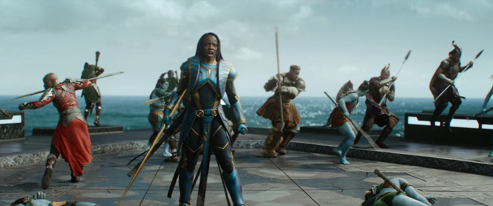 Wakanda Forever: Midnight Angel Costume Panel (left bicep)