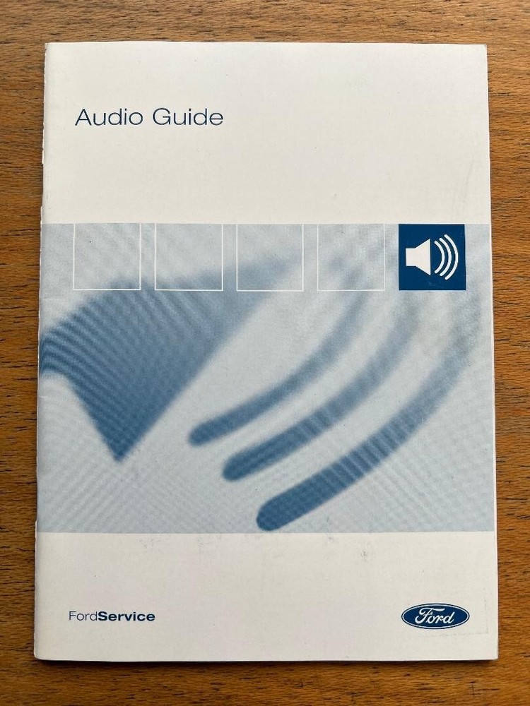 Ford Audio Owners Handbook/Manual