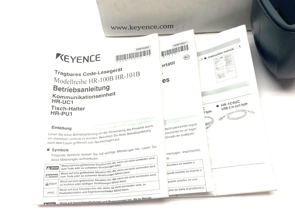 Keyence HR-100B Handheld Code Reader, Standard, Wireless