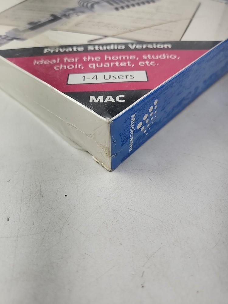 1996 SEALED Musicware Music Lab Software MAC