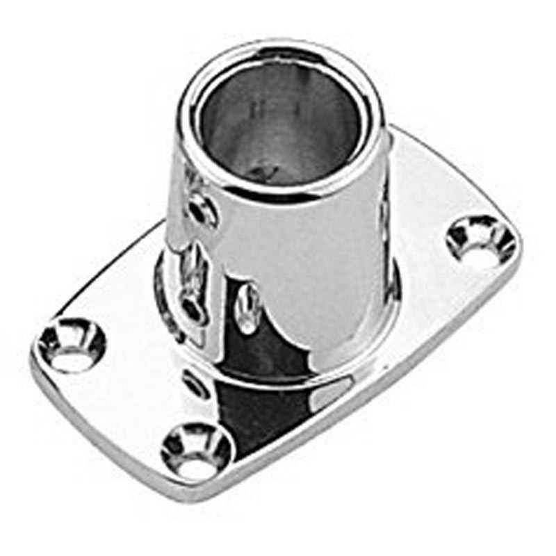 Sea-Dog 286190-1 Chrome Plated Zinc 90 Degree Rectangular Base SeaDog