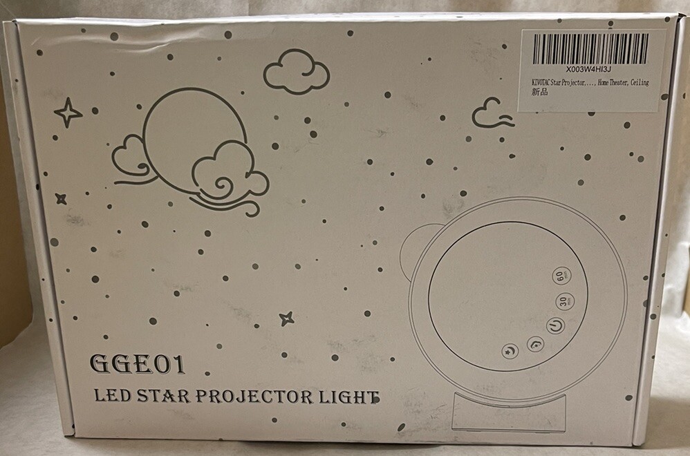 Kivotac Galaxy Star Projector Remote Controlled GGE01