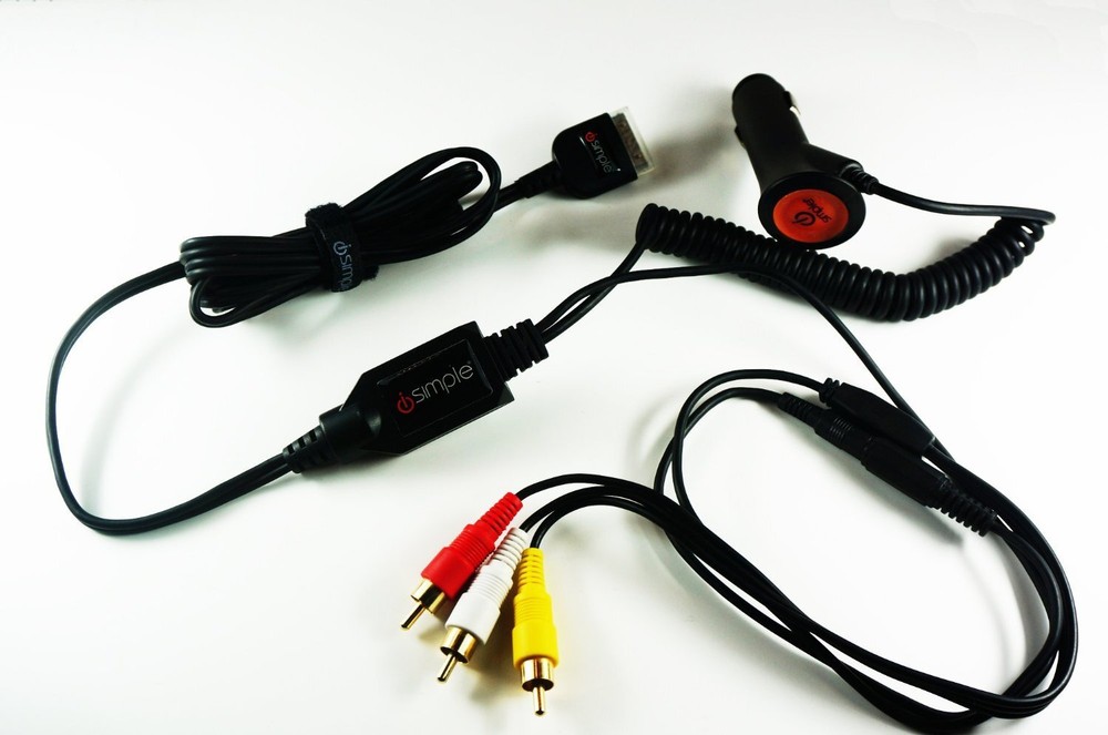 ISIMPLE IS79 PLUG & PLAY IPOD/IPHONE INTERFACE W/ CHARGER INPUT & VIDEO ADAPTER
