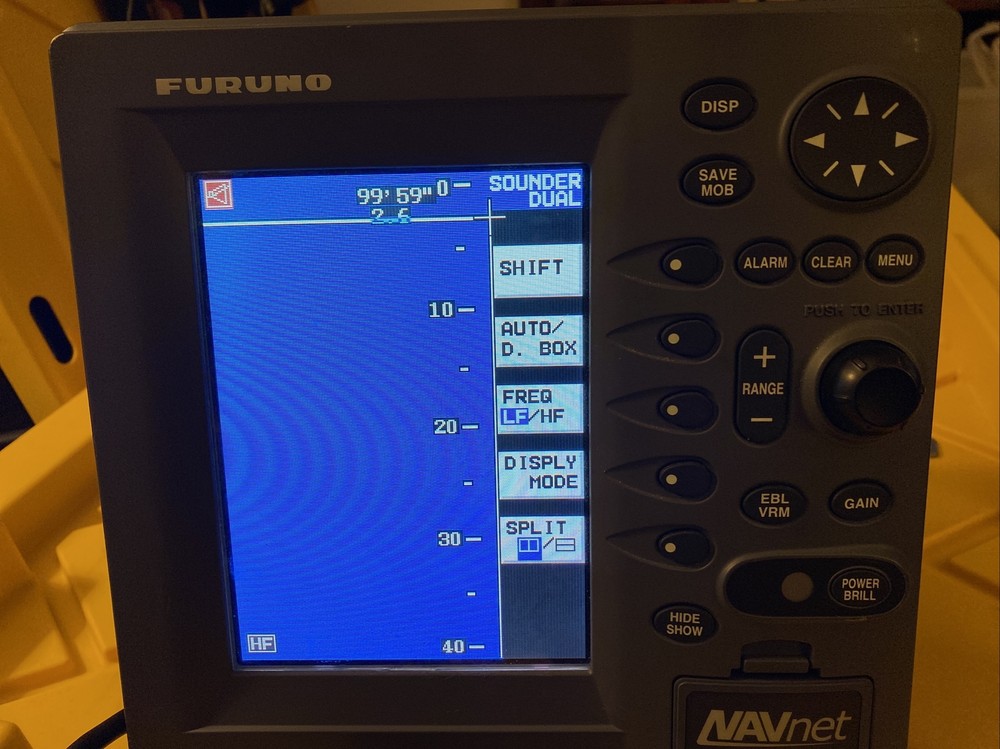 Furuno GD-1700c 7" Navnet C-MAP Chartplotter VX1 Display