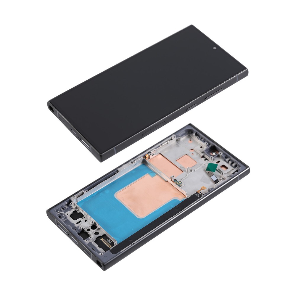For Samsung Galaxy S24 Ultra S928U1/W LCD Display Touch Screen Frame Replacement