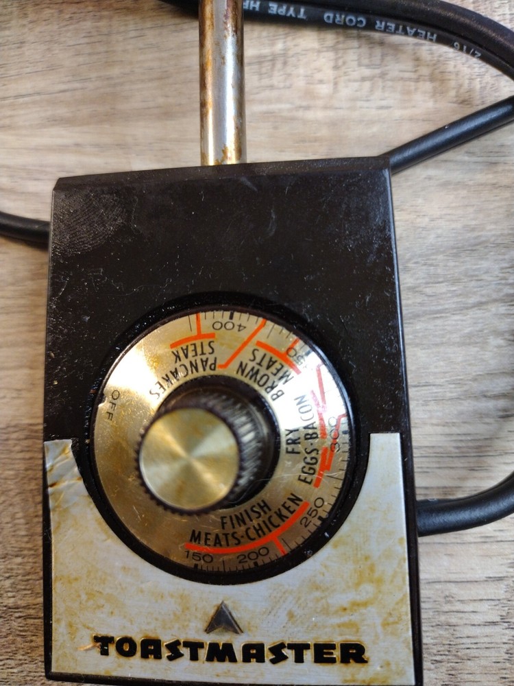 Toastmaster Control Model 1202 1500 Watt Griddle Temperature Control Probe Dial