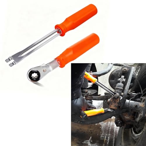 Automatic Slack Adjuster Tools, 5/16" Brake Adjustment Tool Set with Fork-End