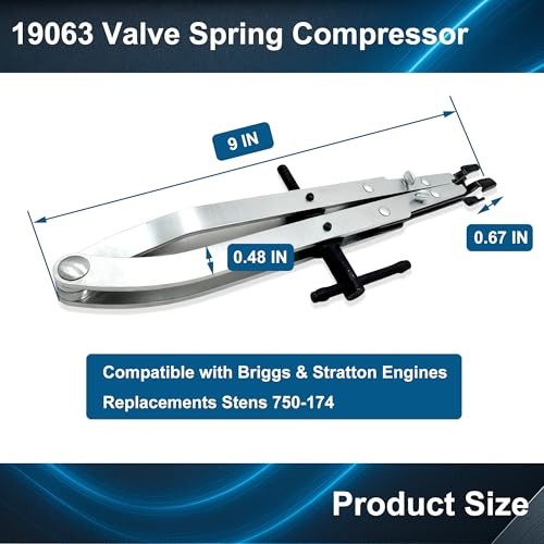 19063 Valve Spring Compressor, Small Engine Repair Tool for Lawn Mower and