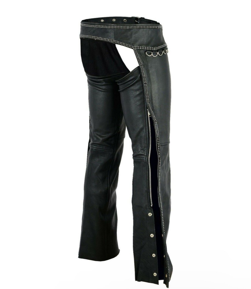 Woman’s Purple Bling Chaps Size Medium- New