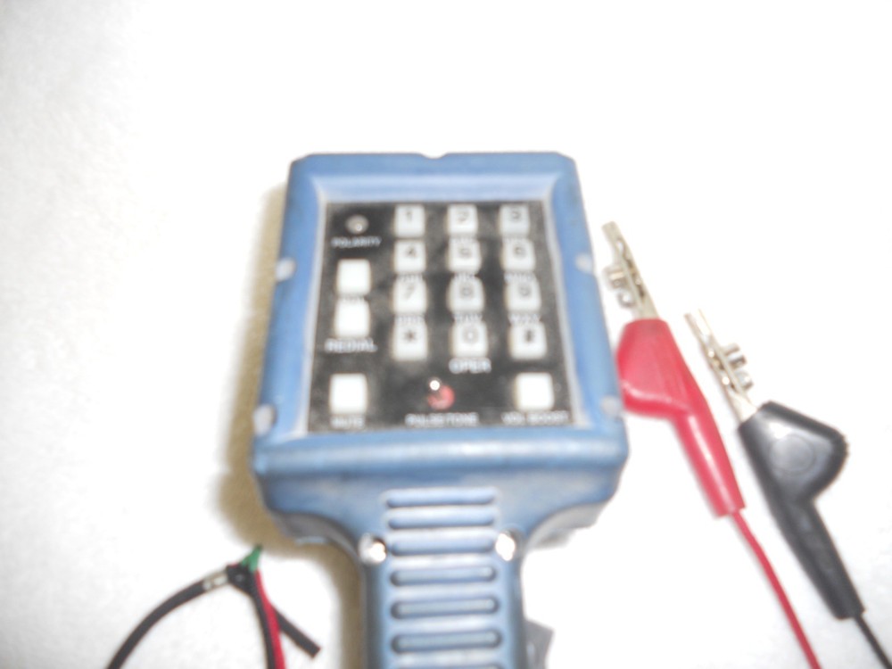 Telephone Test Set Lineman Phone Talk Set UNTESTED