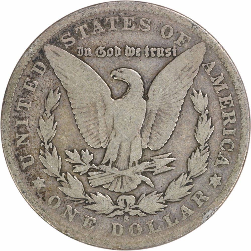 1904-S Morgan Silver Dollar VG Uncertified #1109