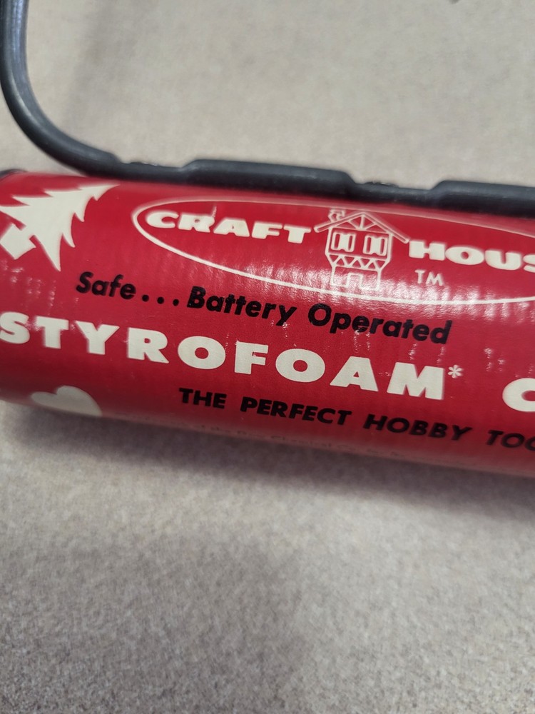 Vintage Styrofoam Cutter No 1978 Nice