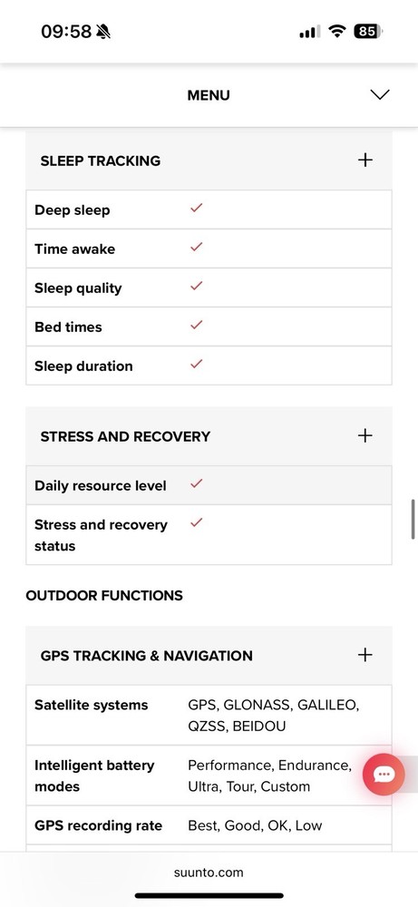 Suunto 9 Peak Smartwatch
