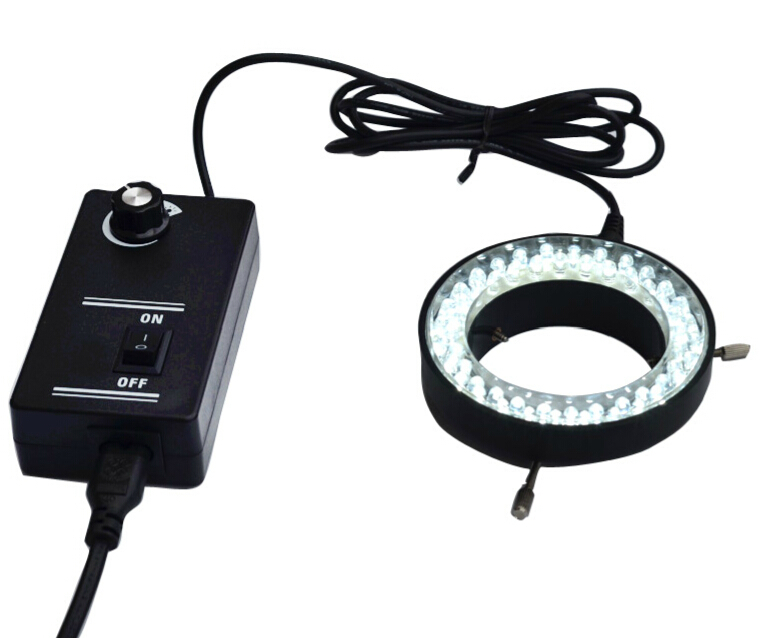 60mm Inner Diameter LED Ring Lamp Different Color Stereo Microscope Light Source