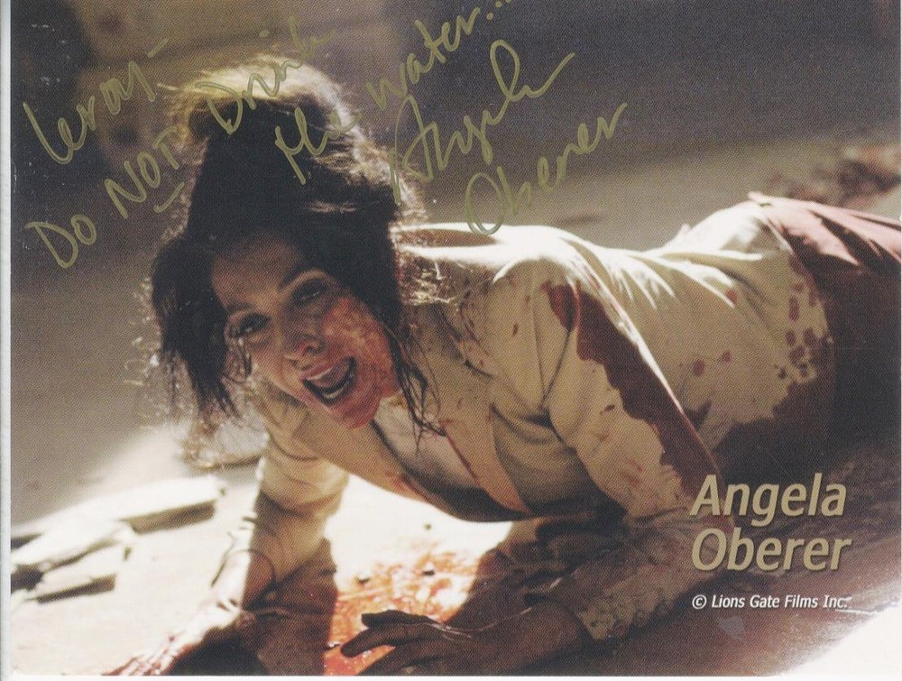 ANGELA OBERER-ORIGINAL AUTOGRAPHED PHOTO