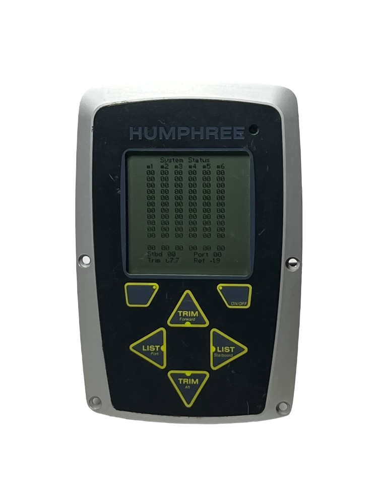 Humphree CP 201-T, Active Ride Control Panel, 12/24VDC, *Refurbished LCD*