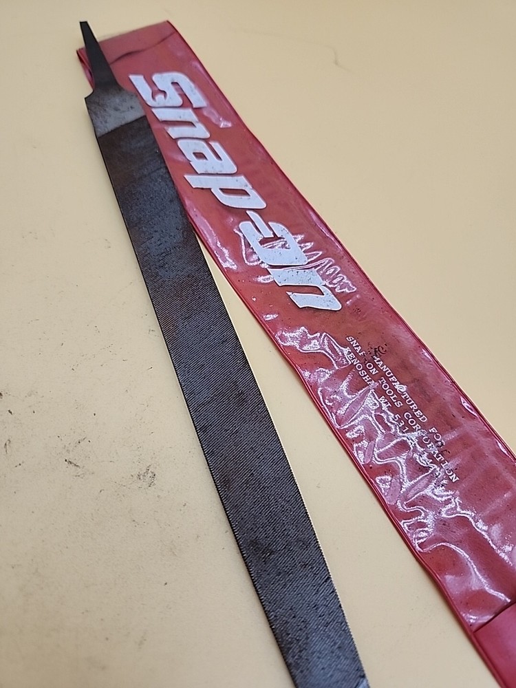 Snap-on Tools 20” File and red plastic cover.