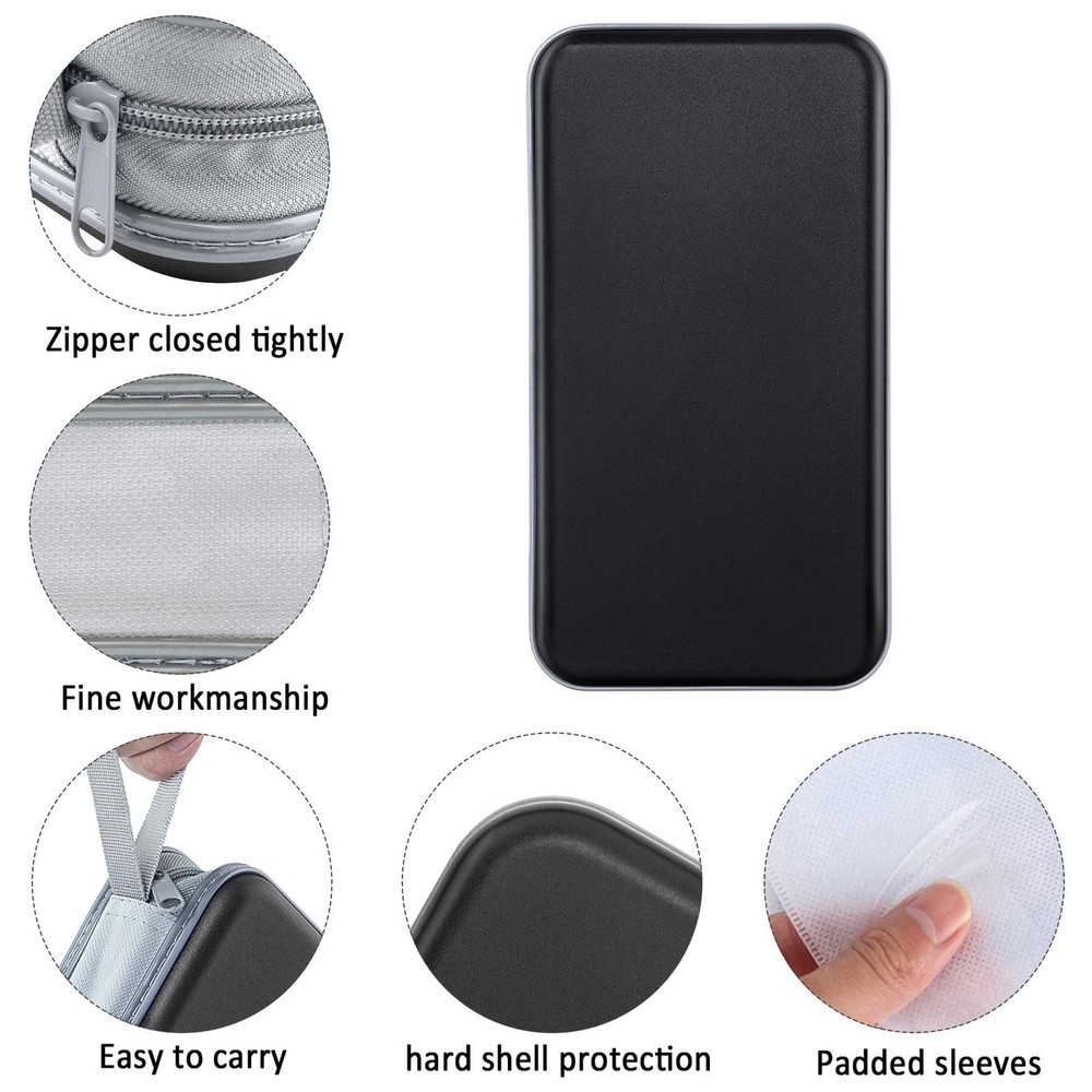96 Capacity CD DVD Case Storage Binder Wallet Zipper Protective Organizer