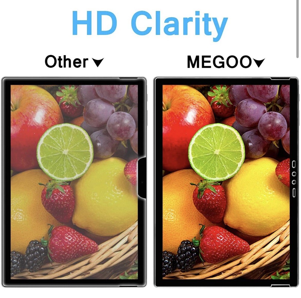 adeway tempered glass screen protector for surface book 2 13.5inch 2pack