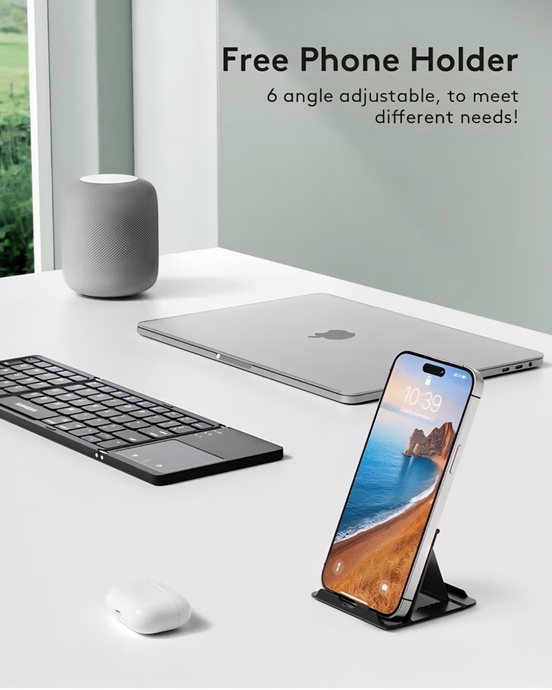 Samsers Foldable Bluetooth Keyboard with Touchpad