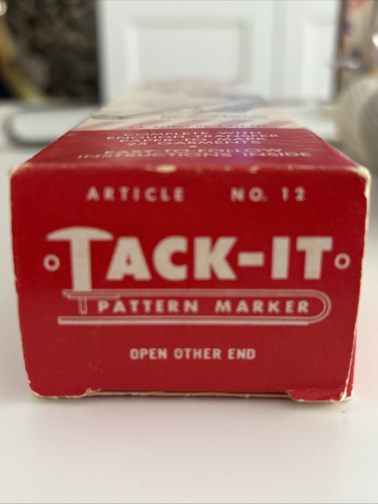 Vintage Tack-It Sew Transfer Pattern Marker Tool
