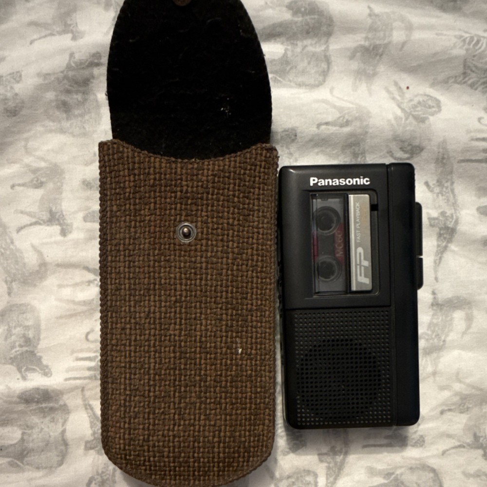 Panasonic RN-102 Handheld Microcassette Recorder 2 Speed Fast Playback
