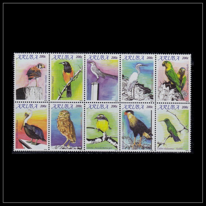 Aruba Issue 2010 (486-495) Birds