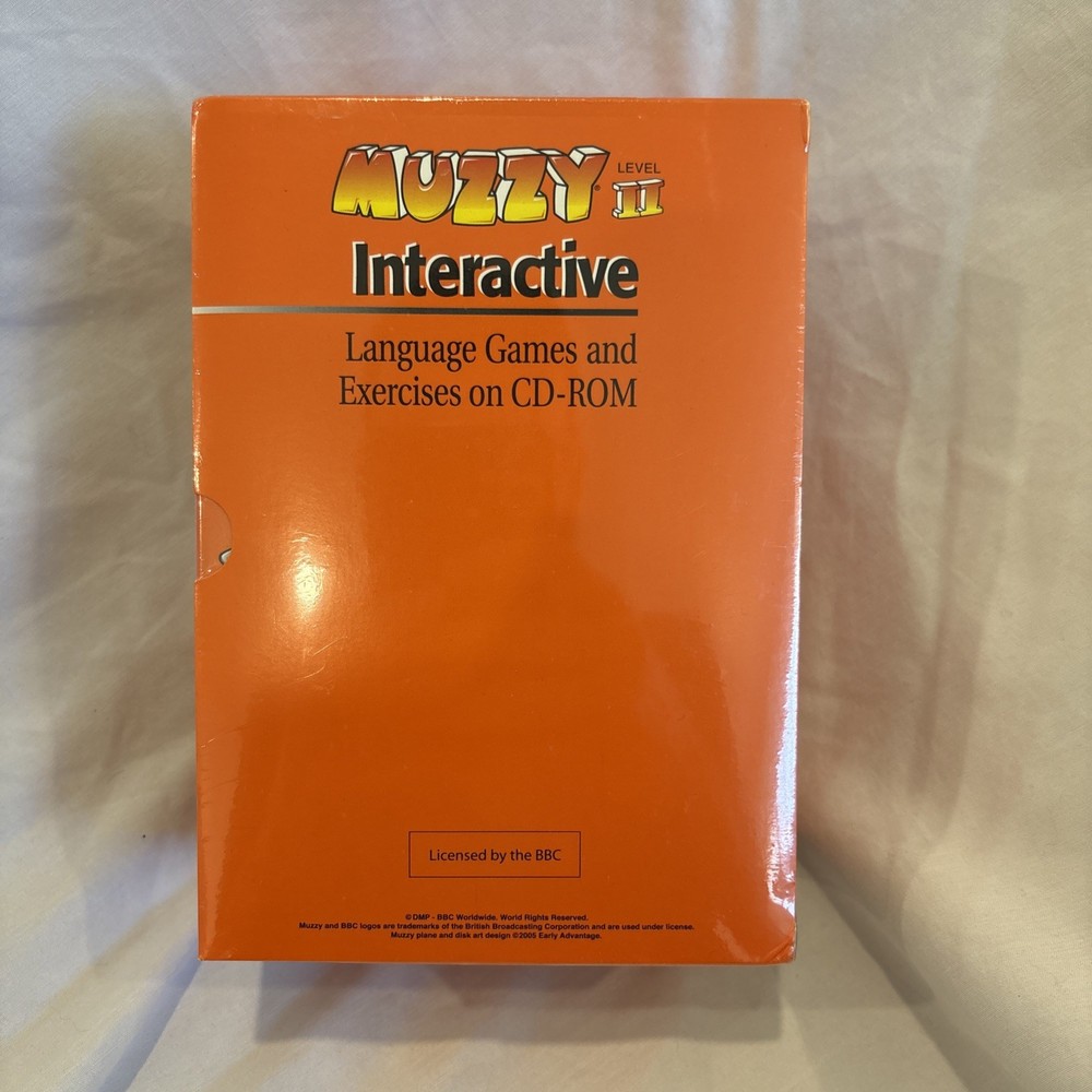 Muzzy BBC Interactive Language Spanish Edition 6 Part CD-ROM PC + MAC Level 2