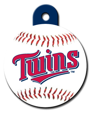 Engraved MLB Minnesota Twins Pet ID Tag fast ssh