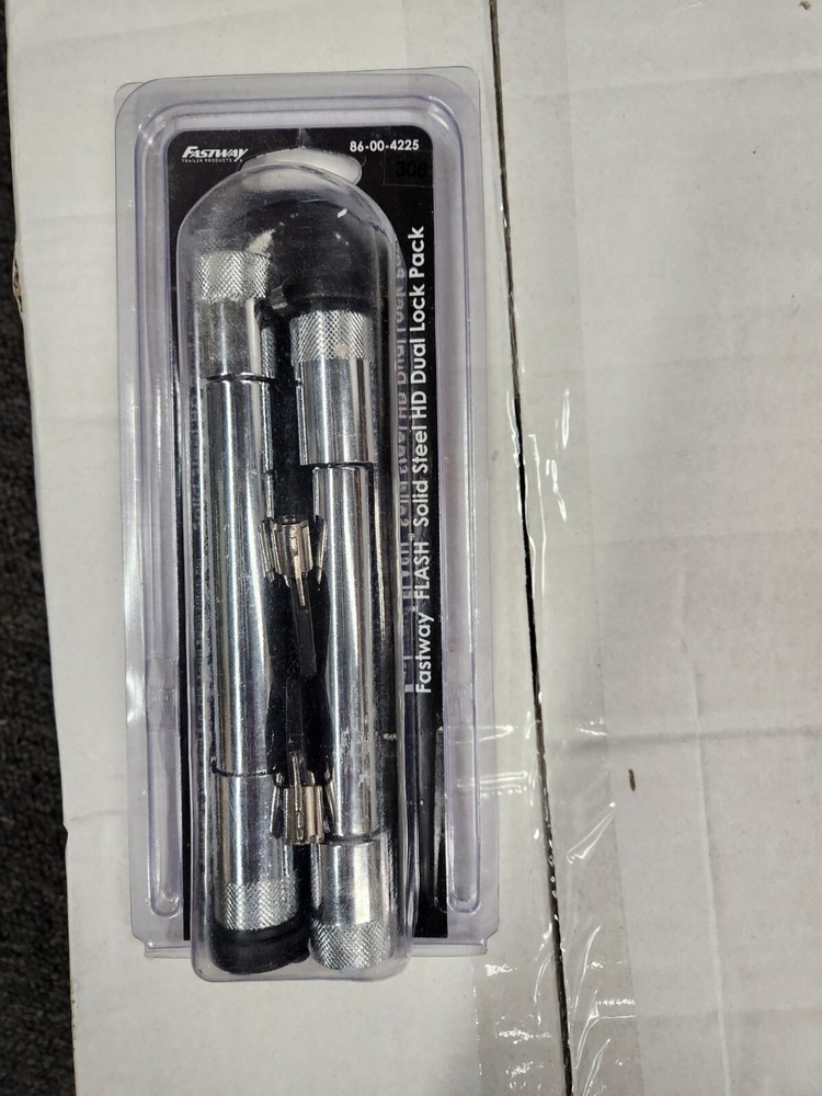 Fastway 86-00-4225 Flash Solid Steel HD Dual Lock Pack - 2 Keys
