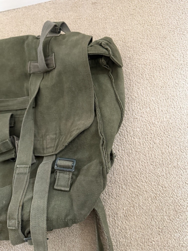 British Military Issue 58 Pattern Green Webbing Large Rucksack Pack