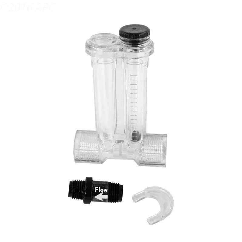 Flow indicator w/check valve, optional