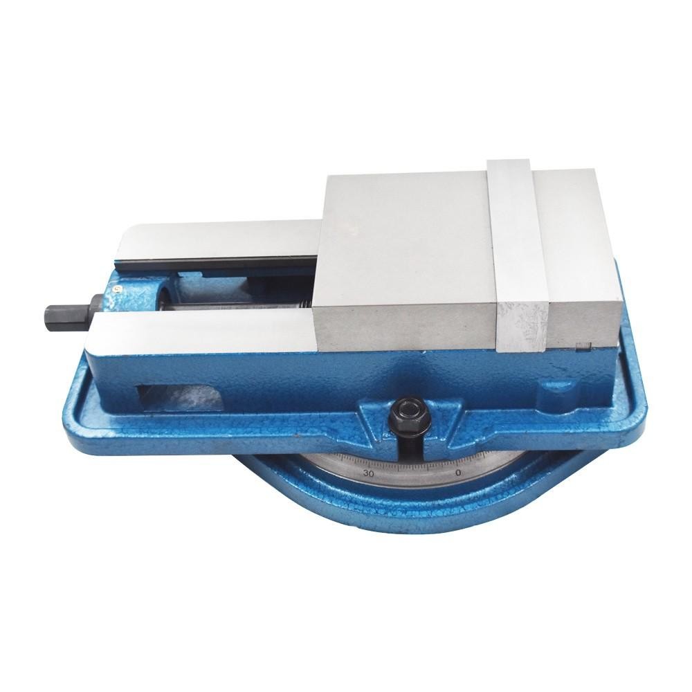 6" Lockdown Milling Bench Vise Machine Vise With 360° Swiveling Base Lock Vice