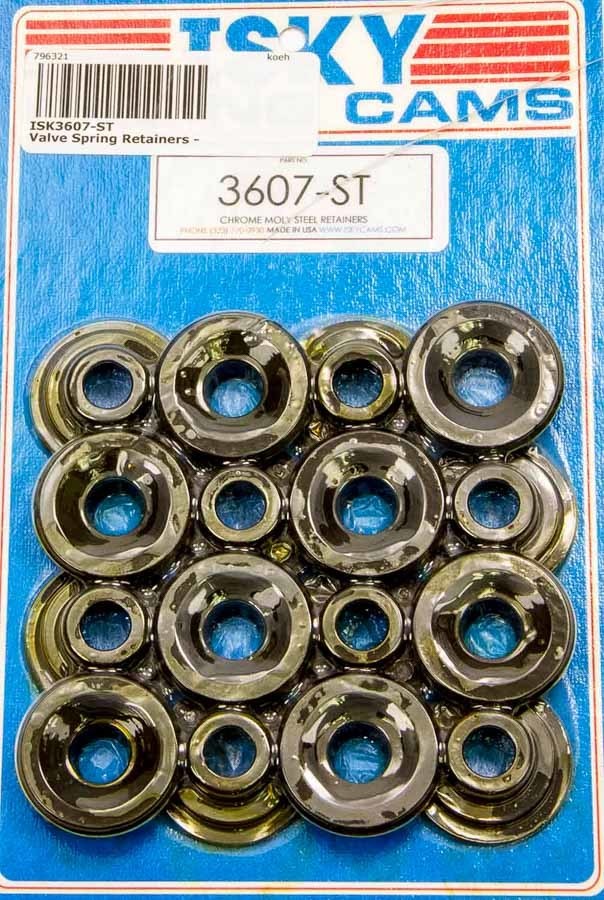 Isky Valve Spring Retainers - 7 Degree