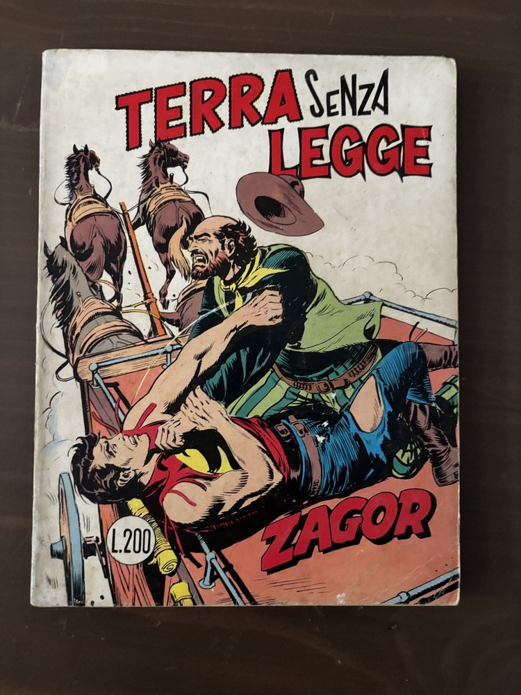 ZAGOR ZENITH n.123 (ZAGOR 72) originale - Bonelli
