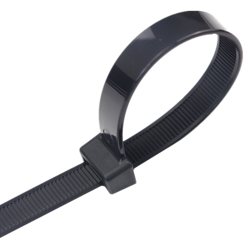8.8mm Width Nylon Plastic Cable Ties Zip Tie Wraps Strong All Sizes White/Black