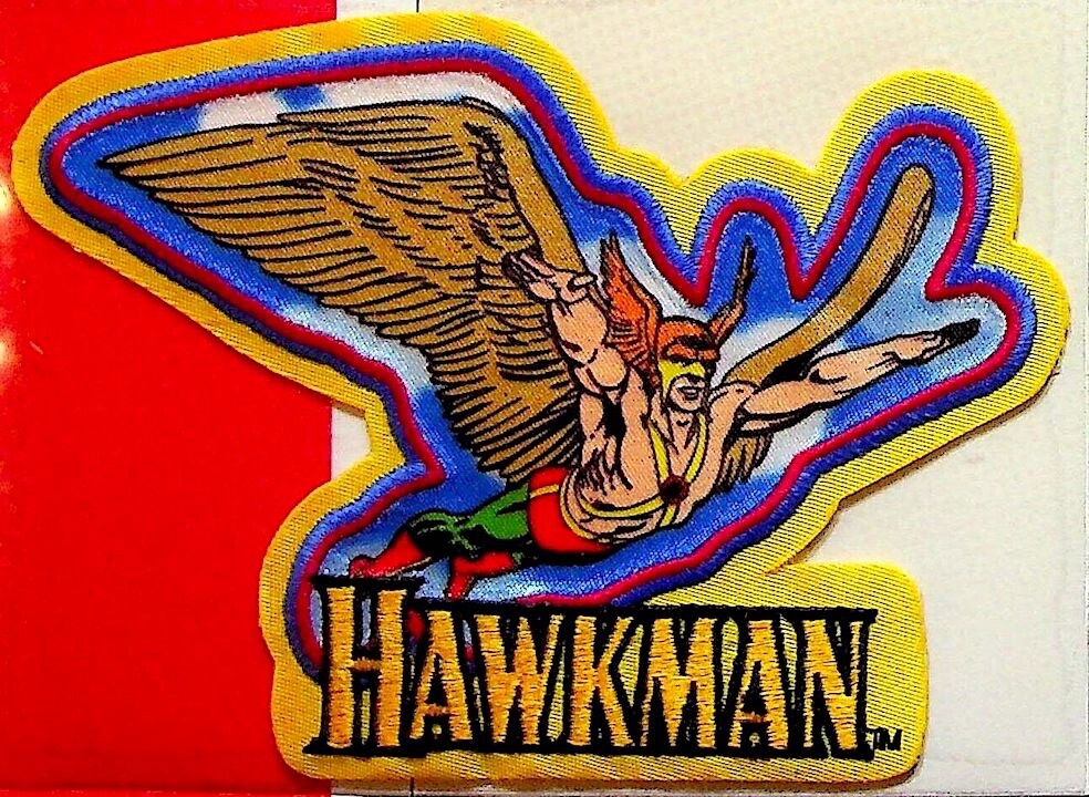 HAWKMAN PATCH ~ Willabee & Ward ~ DC COMICS PATCH COLLECTION ~ Patch Only