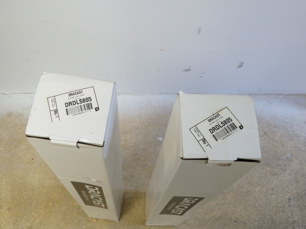 2 X Dracast Light Stand, 78" Maximum Height DR-DLS805