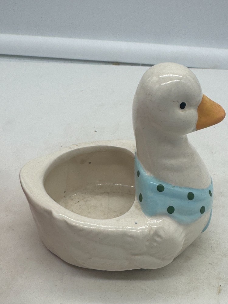Vintage 1992 Loomco Small Duck Planter