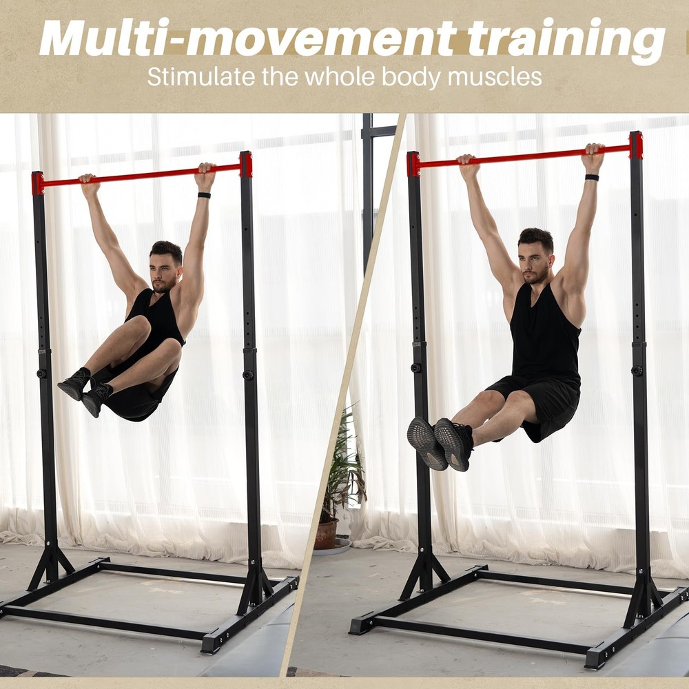 Pull Up Station, Power Tower Portable Pullup Bar Station, Pull Up Bar for Hom...