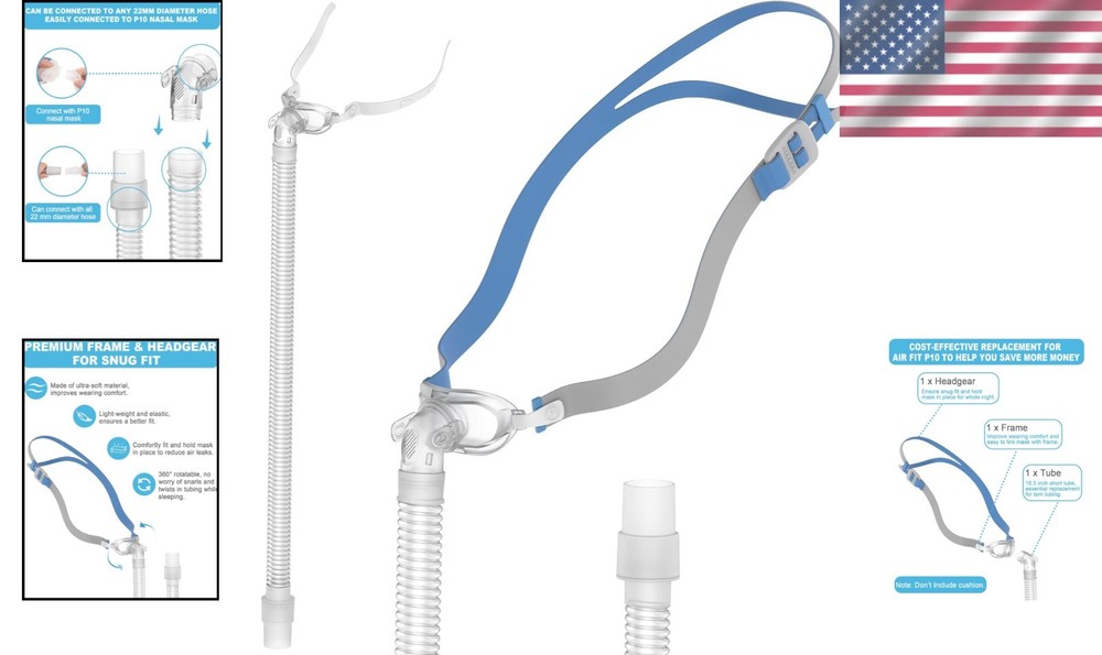 P10 Series Complete Replacement - Includes Headgear & Tube