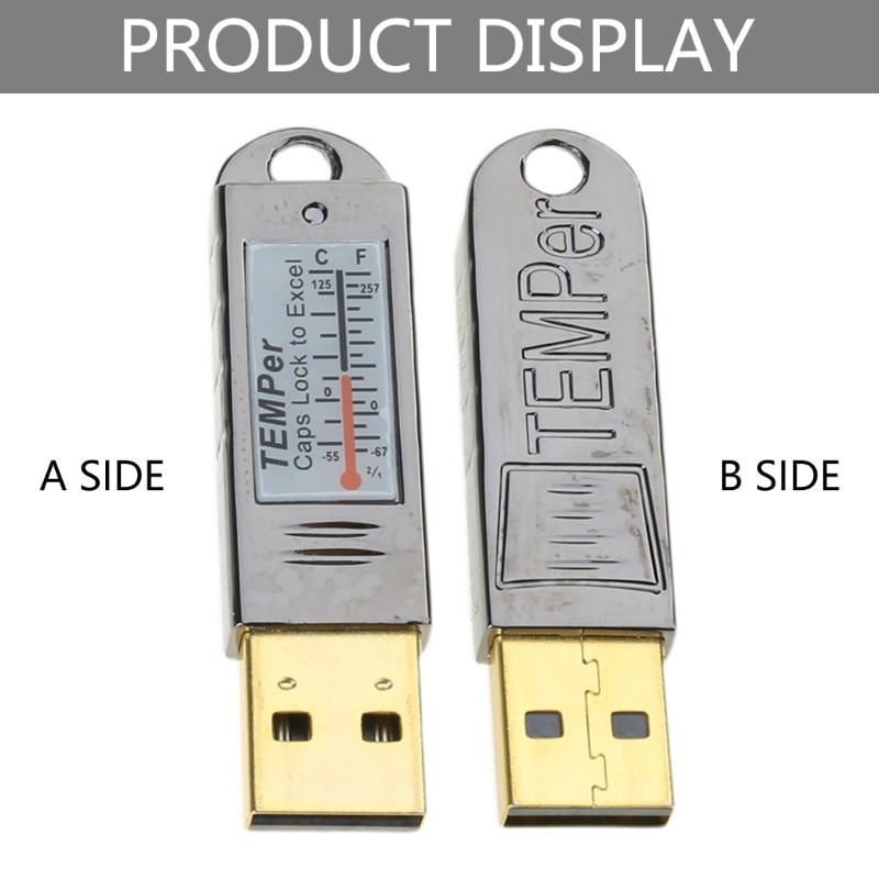 USB Sensor Control Alarm Data Logger Tester Temperature Measurement Thermometer