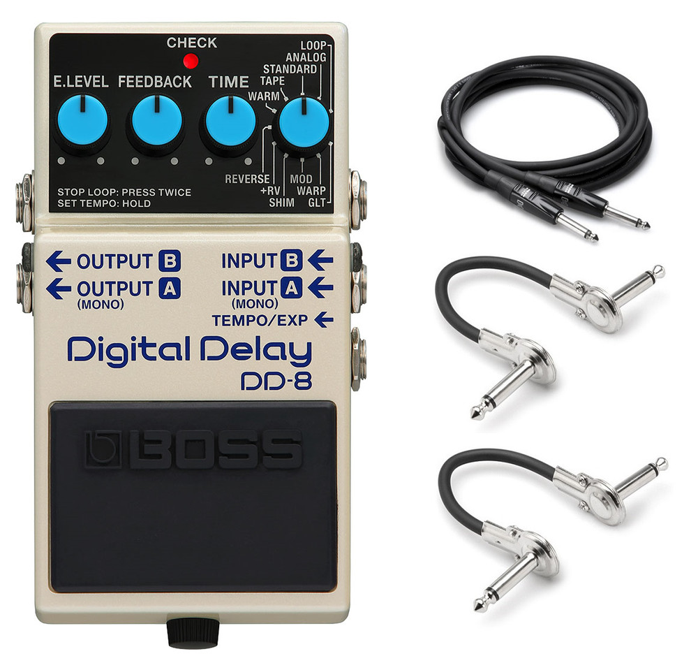New Boss DD-8 Digital Delay Guitar Effects Pedal
