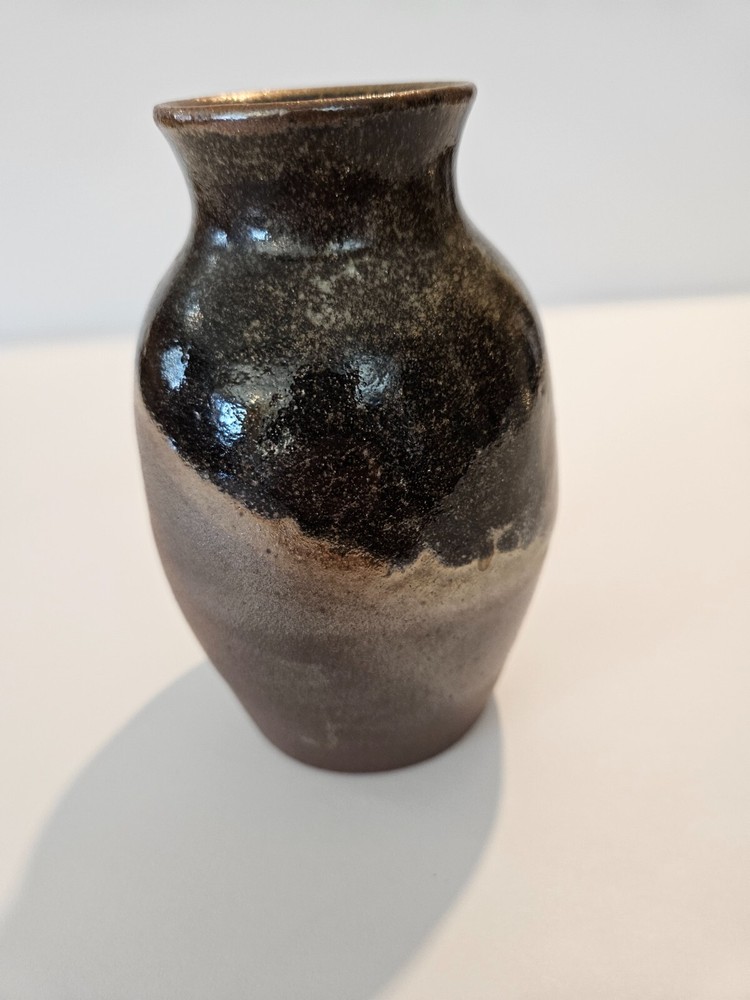 ART POTTERY VASE TWO TONE