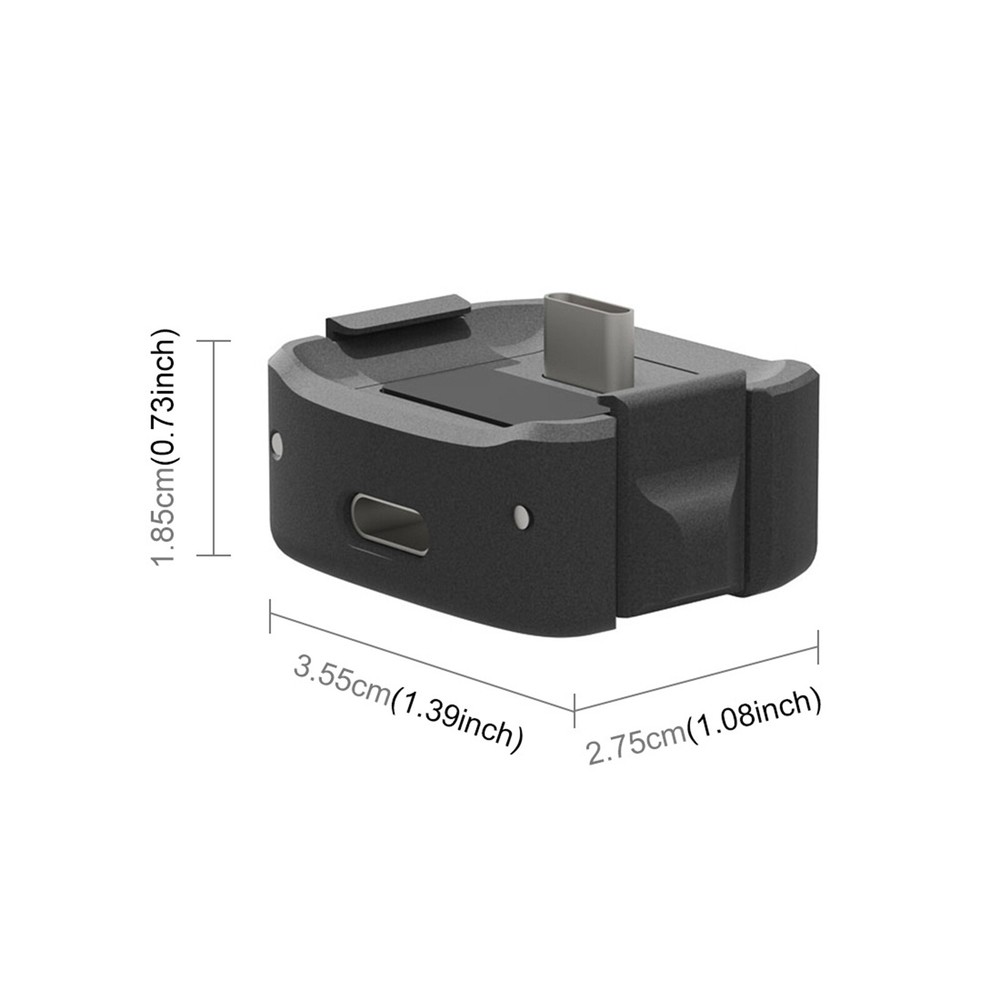 Type-C Charging Base Mount Adapter for dji OSMO Pocket 3 Camera Accessories 0N0b